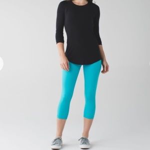 Lululemon Peacock Blue Leggings Size 6